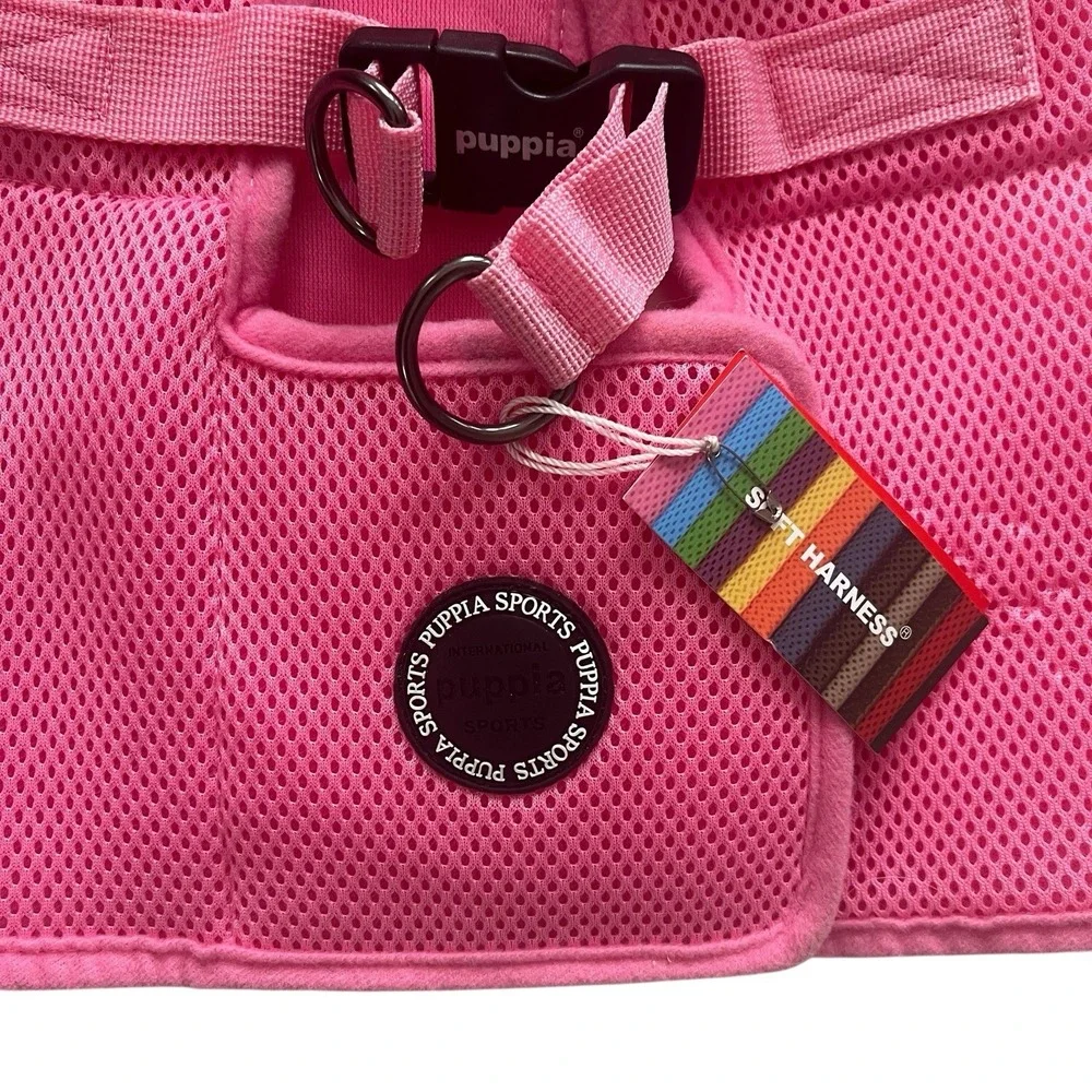 NWT Puppia‎ Soft Vest Harness B Size 3L/3XL Pink Dog Harness Mesh SKU: PAHA-AH30